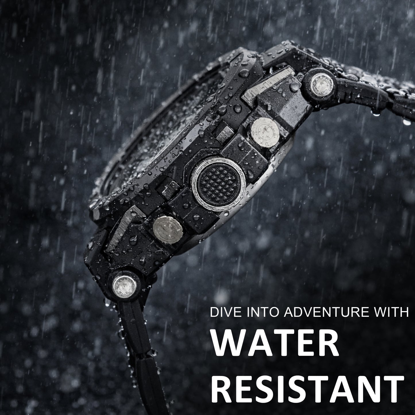 Fastrack StreetStyle Digital Black Green Polyether Strap Unisex Watch