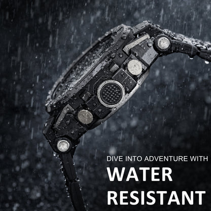 Fastrack StreetStyle Digital Black Green Polyether Strap Unisex Watch