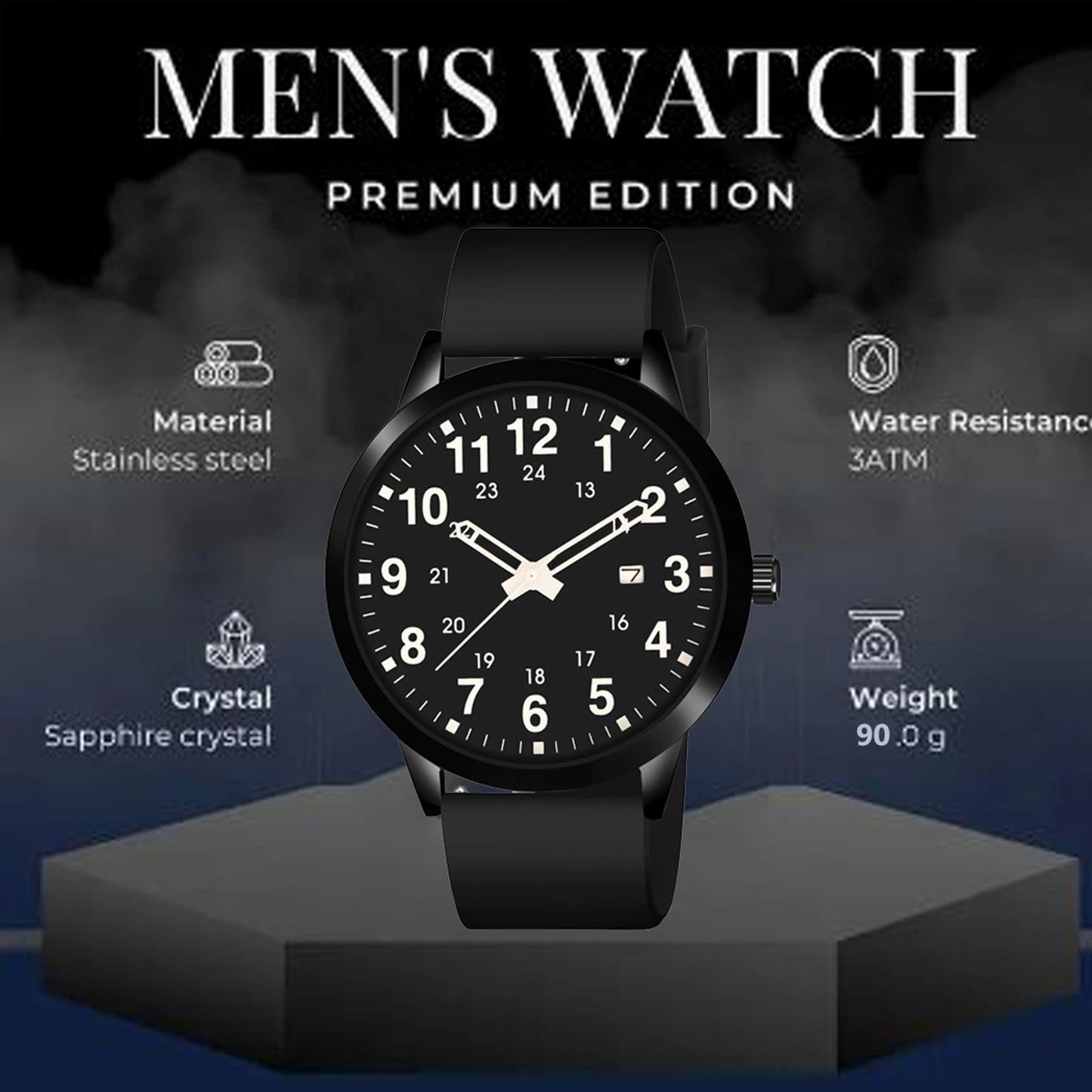 Wrist watch Black Adittion