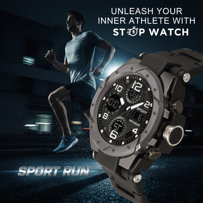 Fastrack StreetStyle Digital Black Green Polyether Strap Unisex Watch