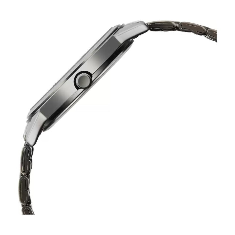 Brand watch Trendy Analog Black Dial Black Stainless Steel Strap Men’s Watch