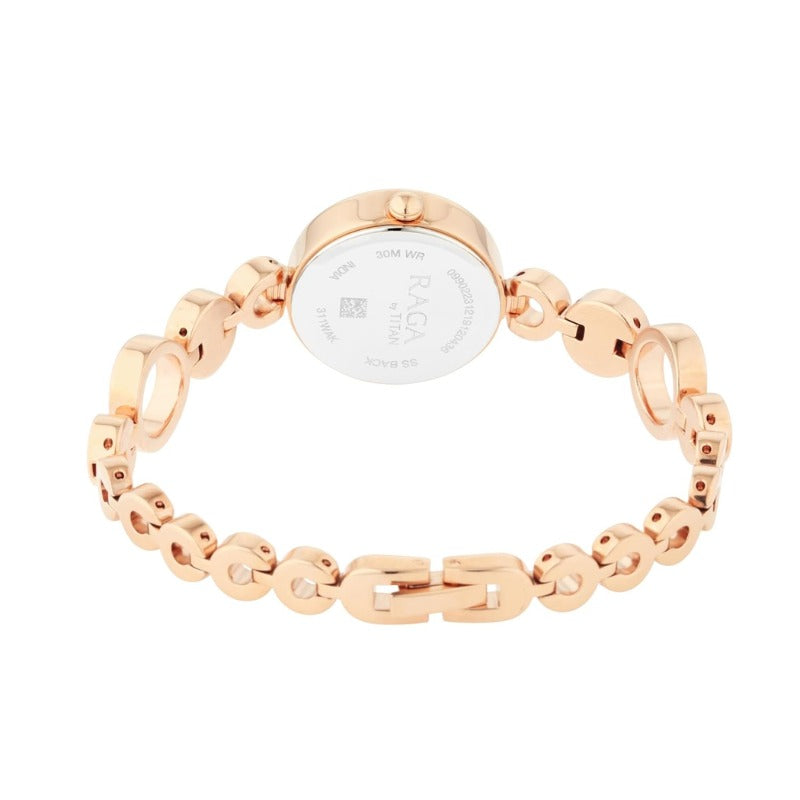 Brand watch Neo Splash Brown Dial Analog with Date Stainless Steel Strap Watch for Men