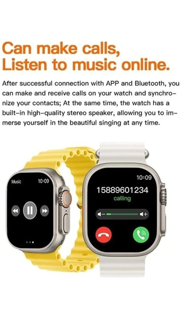 Smart watch T-800 Ultra for Men- Women ( Unisex )