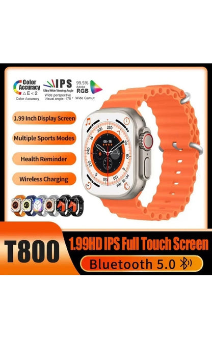 Smart watch T-800 Ultra for Men- Women ( Unisex )